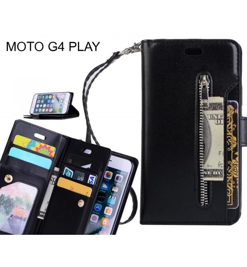 MOTO G4 PLAY case multi functional wallet case