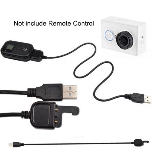 USB Charger Charging Cable Cord for GoPro Hero 5 4 3 3+ WIFI Remote Control
