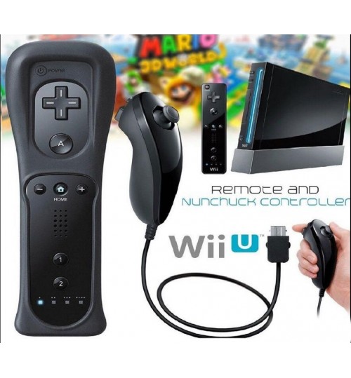 wii controller and nunchuck