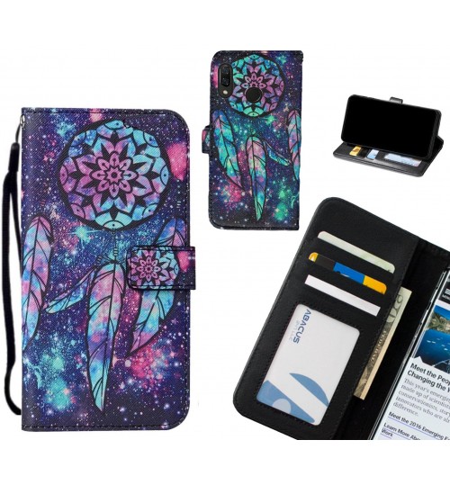 Huawei Nova 3 case leather wallet case printed ID