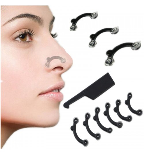 3 Pairs Nose Up Lifting Shaper Nose Slimmer Inserting Lifter Nose Bridge  Straightener Pain Free Beauty Tool New
