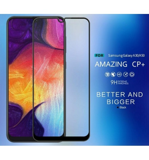 Galaxy A30 Full Screen Tempered Glass Screen Protector Film