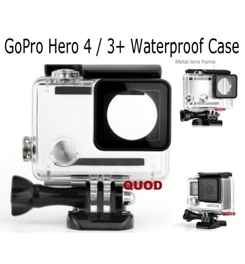 Waterproof Case Housing compatible with Gopro Hero 4 / Hero 3+