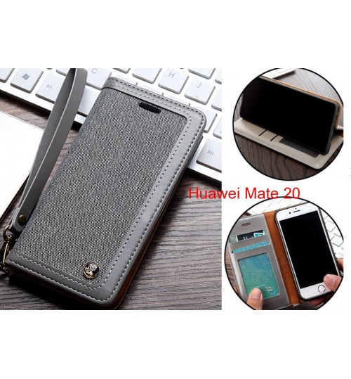 Huawei Mate 20 Case Wallet Denim Leather Case