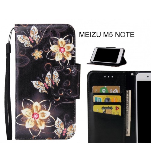 MEIZU M5 NOTE Case wallet fine leather case printed