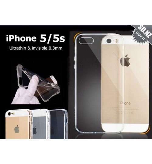 iPhone 5 5s  Case Clear Gel Ultra Thin