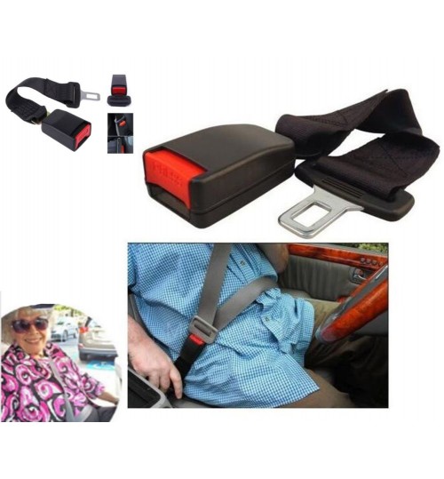 Seat Belt Extender 2.5cm Buckle- SEATBELT EXTENDER EXTENSION COMFORT SEAT BELT