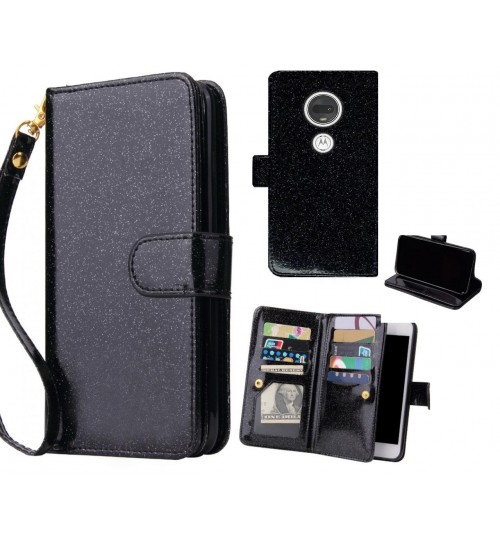 MOTO G7 Case Glaring Multifunction Wallet Leather Case