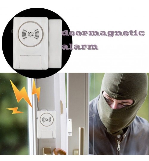 Wireless Home Door Window Entry Burglar Security Alarm Magnetic Sensor