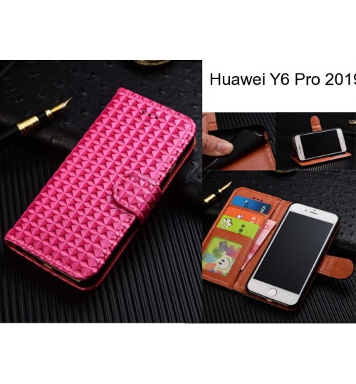 Huawei Y6 Pro 2019 Case Leather Wallet Case Cover