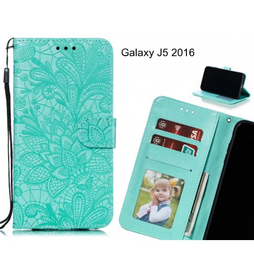 Galaxy J5 2016 Case Embossed Wallet Slot Case