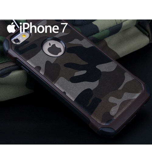 iPhone 7 impact proof heavy duty camouflage case