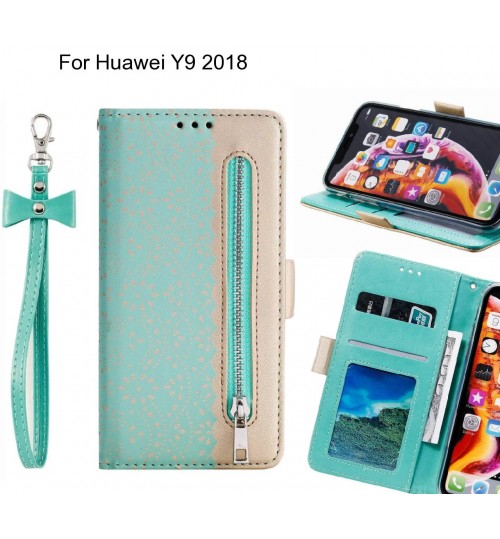 Huawei Y9 2018 Case multifunctional Wallet Case