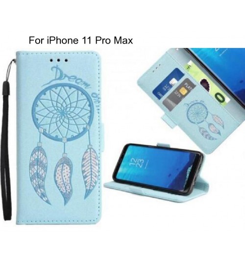 iPhone 11 Pro Max  case Dream Cather Leather Wallet cover case