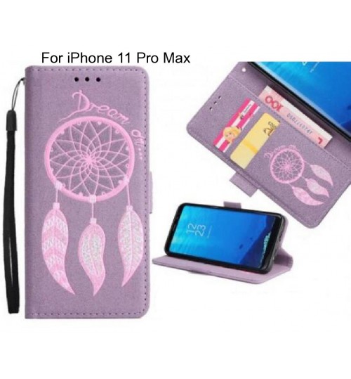 iPhone 11 Pro Max  case Dream Cather Leather Wallet cover case