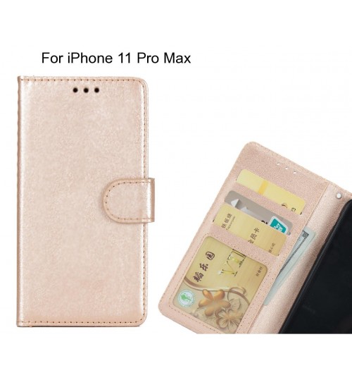 iPhone 11 Pro Max  case magnetic flip leather wallet case