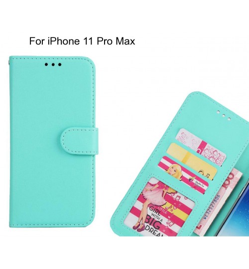 iPhone 11 Pro Max  case magnetic flip leather wallet case