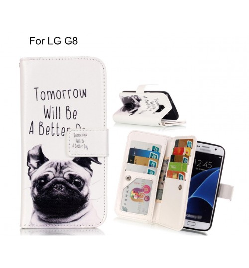LG G8 case Multifunction wallet leather case