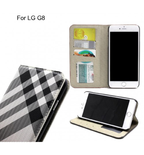 LG G8  case wallet Leather case