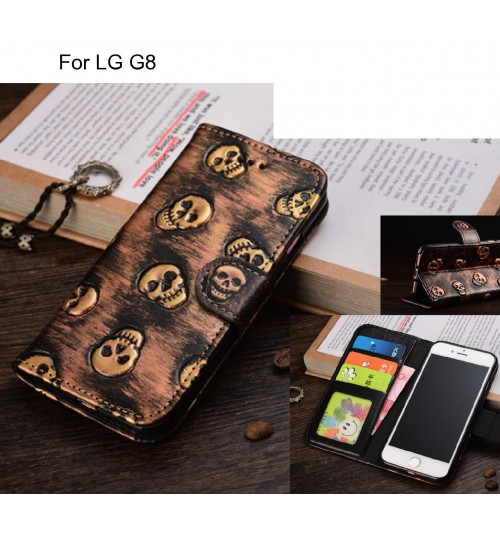 LG G8  case Leather Wallet Case Cover