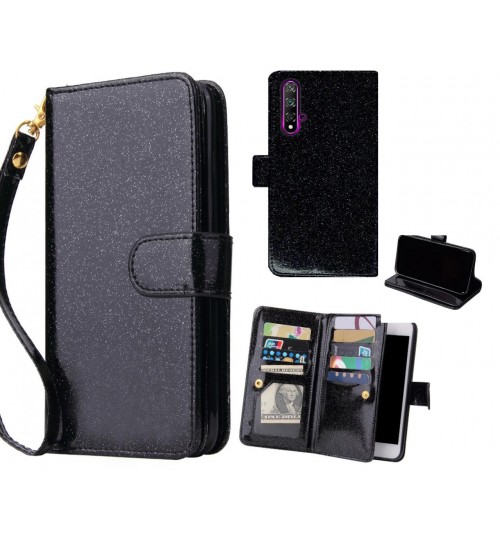 Huawei nova 5T Case Glaring Multifunction Wallet Leather Case