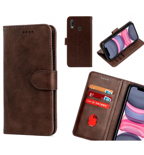 Huawei P20 lite Case Premium Leather ID Wallet Case