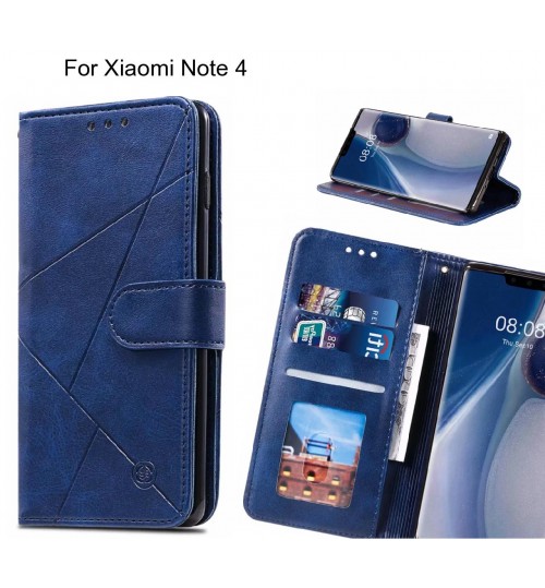 Xiaomi Note 4 Case Fine Leather Wallet Case