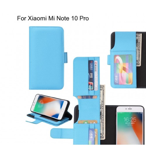 Xiaomi Mi Note 10 Pro case Leather Wallet Case Cover