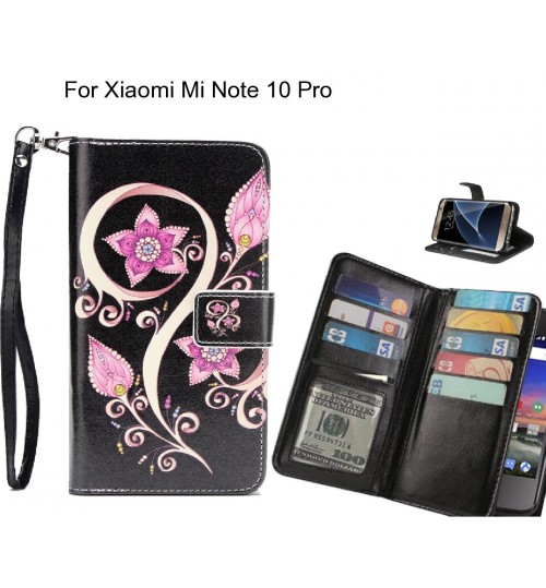 Xiaomi Mi Note 10 Pro case Multifunction wallet leather case