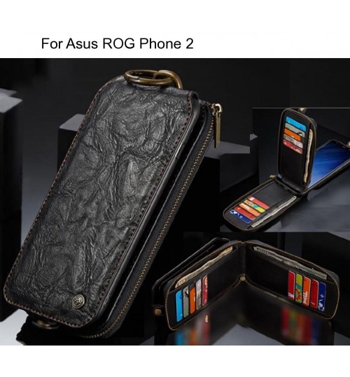 Asus ROG Phone 2 case premium leather multi cards case