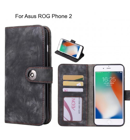 Asus ROG Phone 2 case retro leather wallet case