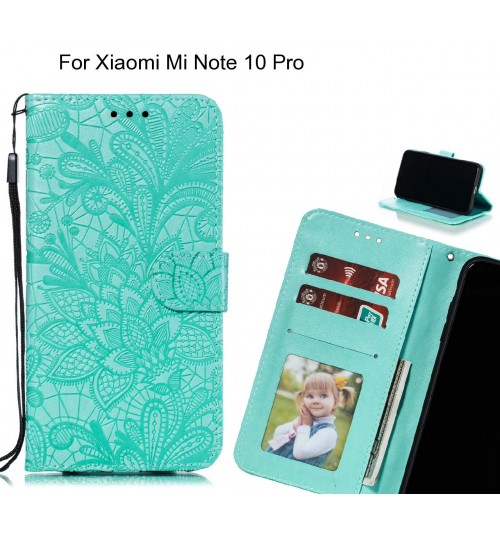 Xiaomi Mi Note 10 Pro Case Embossed Wallet Slot Case