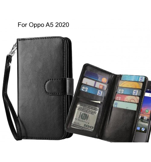 Oppo A5 2020 Case Multifunction wallet leather case