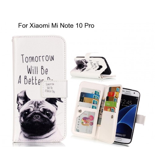 Xiaomi Mi Note 10 Pro case Multifunction wallet leather case