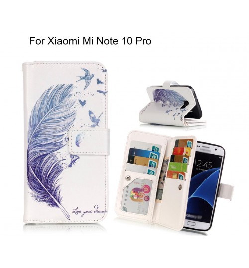 Xiaomi Mi Note 10 Pro case Multifunction wallet leather case