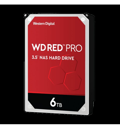WD RED PRO 6TB SATA3 128MB CACHE FOR NAS