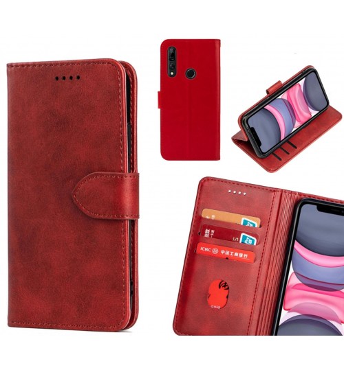 Huawei Y9 Prime 2019 Case Premium Leather ID Wallet Case