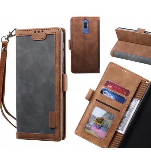 Huawei Nova 2i Case Wallet Denim Leather Case Cover