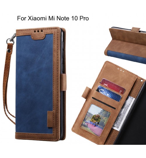 Xiaomi Mi Note 10 Pro Case Wallet Denim Leather Case Cover