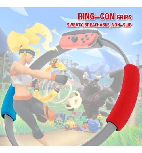 For Nintendo Switch RingFit Adventure Fitness Ring Grip Leg Straps