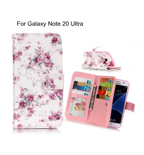 Galaxy Note 20 Ultra case Multifunction wallet leather case