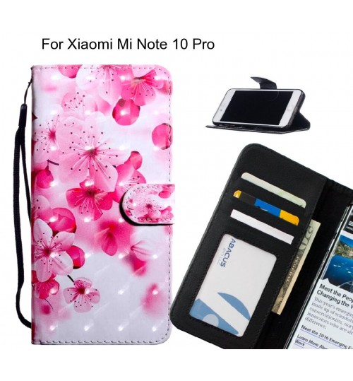 Xiaomi Mi Note 10 Pro Case Leather Wallet Case 3D Pattern Printed