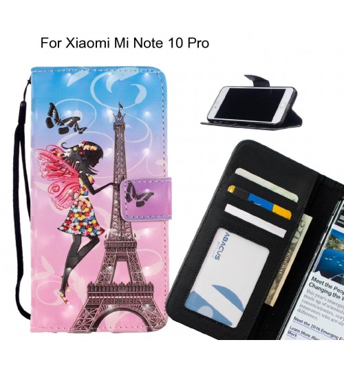 Xiaomi Mi Note 10 Pro Case Leather Wallet Case 3D Pattern Printed