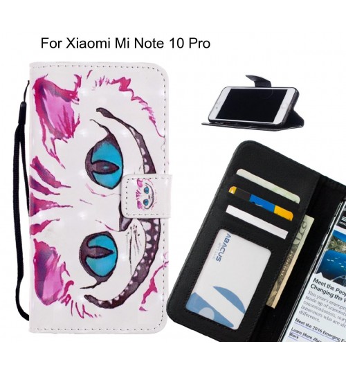 Xiaomi Mi Note 10 Pro Case Leather Wallet Case 3D Pattern Printed