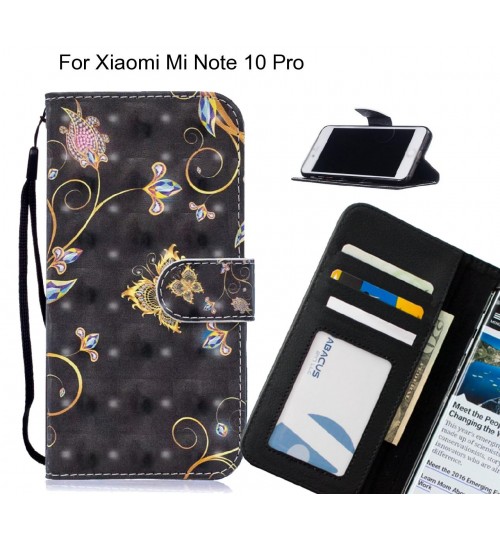 Xiaomi Mi Note 10 Pro Case Leather Wallet Case 3D Pattern Printed