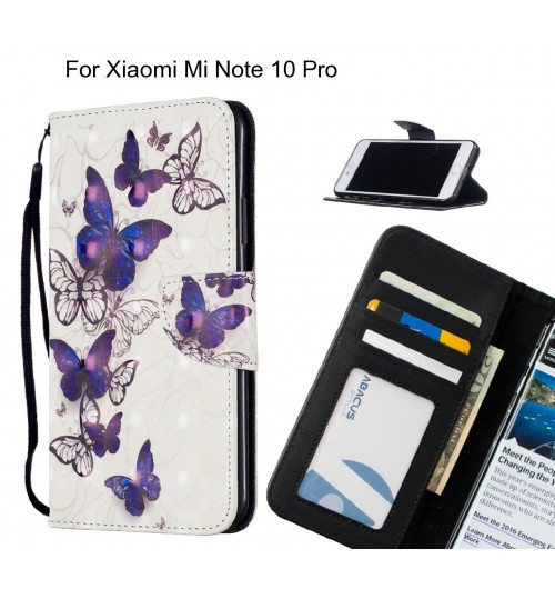 Xiaomi Mi Note 10 Pro Case Leather Wallet Case 3D Pattern Printed