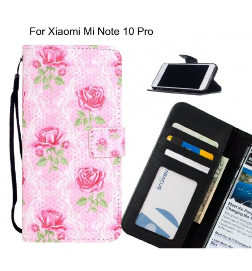 Xiaomi Mi Note 10 Pro Case Leather Wallet Case 3D Pattern Printed