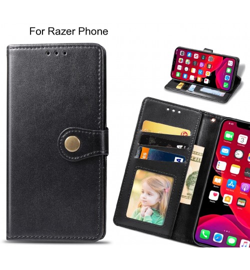 Razer Phone Case Premium Leather ID Wallet Case