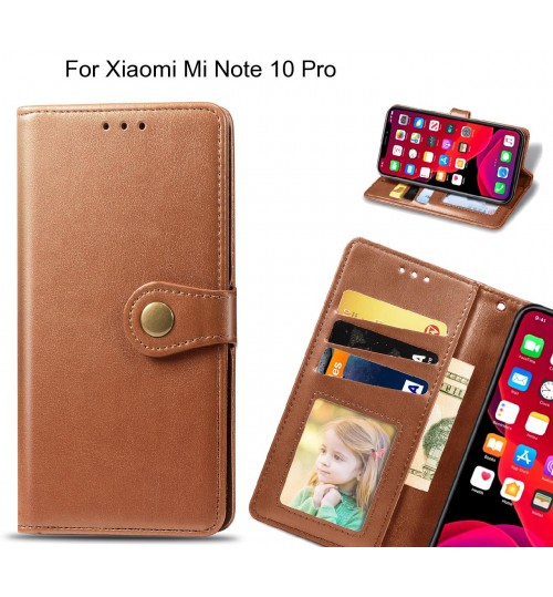 Xiaomi Mi Note 10 Pro Case Premium Leather ID Wallet Case