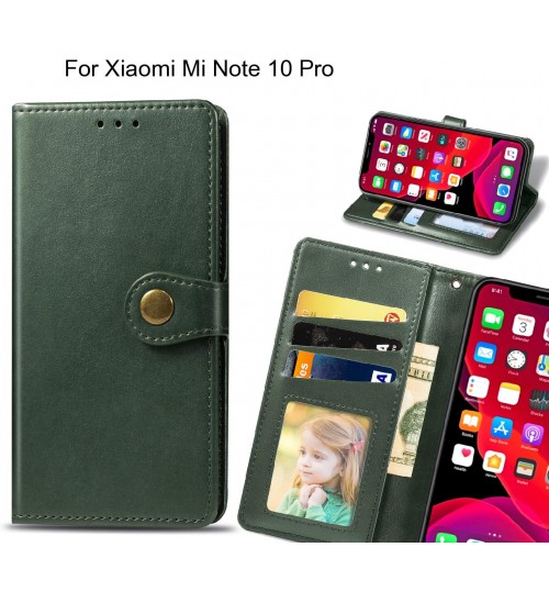 Xiaomi Mi Note 10 Pro Case Premium Leather ID Wallet Case